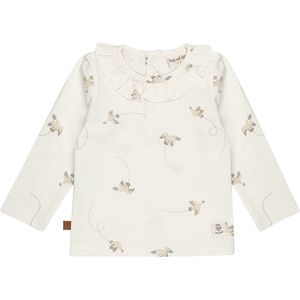 Frogs and Dogs - Follow Your Heart Baby Shirt Ruffle Collar | Jet Stream - Katoen - Maat 80