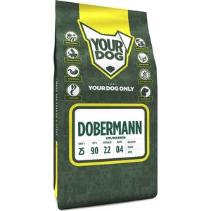 Yourdog dobermann volwassen - 3 KG