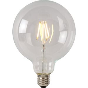 Lucide G125 Class A - Filament lamp - Ø 12,5 cm - LED - E27 - 1x7W 2700K - Transparant