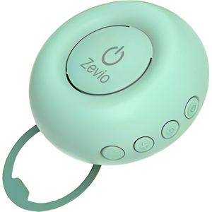 Zevio Go White Noise Machine Baby - Witte Ruis Apparaat - Met Huilsensor - Inclusief Flexibele Ring - Groen