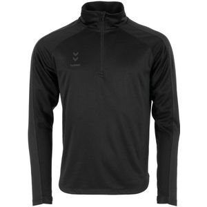 Hummel Senior Sportshirt Ground Pro Quarter Zwart