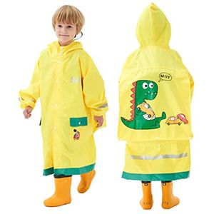 Lichtgewicht Waterdichte Regenponcho voor Kinderen - Unisex 3-12 Jaar