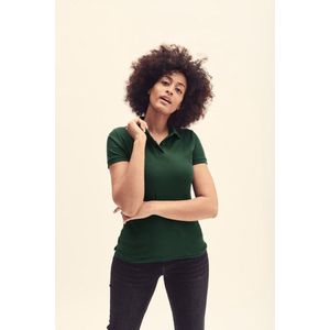 Fruit of the Loom - Dames-Fit Pique Polo - Groen - L