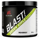 XXL Nutrition - Blast! Pre Workout - Citruline Malaat, Beta-Alanine, Taurine, Arganine AKG & Cafeïne - Pre Workout Energy Drink Supplement Krachttraining - Green Apple - 300 Gram
