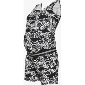 Love2Wait Zwangerschapsplaysuit met voedingsfunctie - Playsuit Nursing Flower - XS