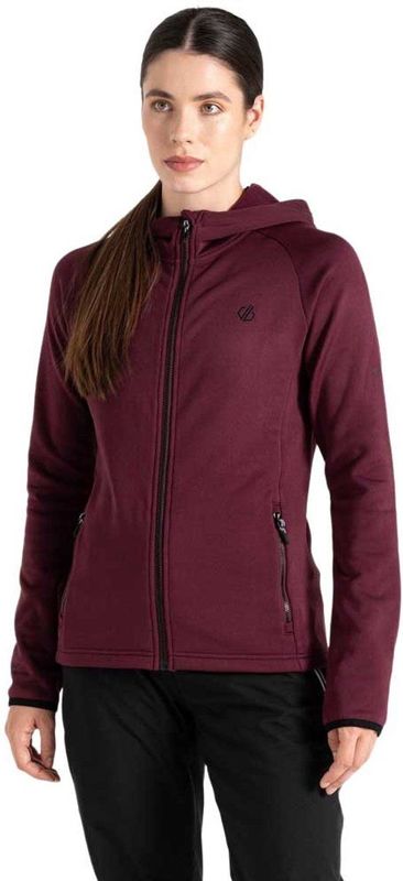 Density - Ski-Shirt - Zwart - Gerecycled Stoffen - Met Capuchon