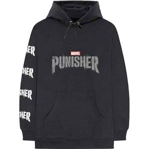 Marvel The Punisher - Stamp Hoodie/trui - L - Zwart