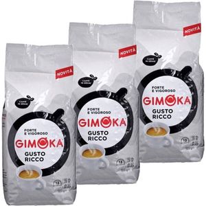 Gimoka Gusto Ricco - koffiebonen - 3 x 1 kilo