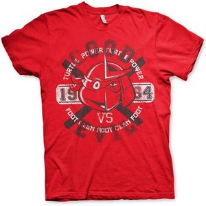 Teenage Mutant Ninja Turtles Heren Tshirt -S- Good VS Evil Rood