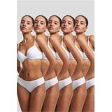 Urban Classics - Basic Brazilian - Katoenen Damesslip - Set van 5