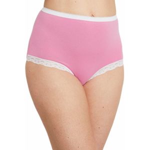 Kanten slip met hoge taille - set van 2