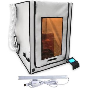 3-in-1 Multifunctionele 3D Printer Behuizing met Lasergraveerder, Oogbescherming en Rookafzuiging