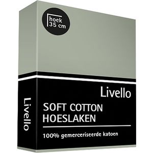 Livello Hoeslaken Soft Cotton Light Green 90x210