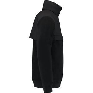 Tricorp Sweater Anorak Rewear 302701 - Zwart - Maat S
