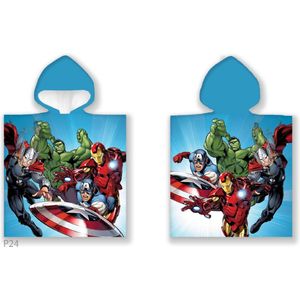 Marvel poncho - 55 x 110 cm - Katoen