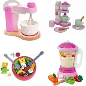Mentari Keukenmachine set met mixer-blender koffie set en salade kom u krijgt 4 assorti geleverd.