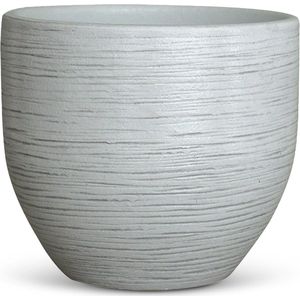 Bloempot voor Binnen - Aardewerk - Wit - Ø 20 cm