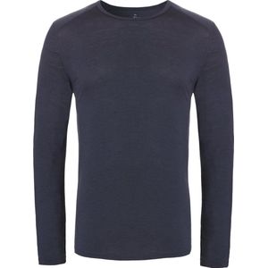 NOMAD® Tech Thermal Longsleeve Heren | Donkergrijs | L | Warme baselayer | Merinowol en polyester mix | Thermische regulatie en vochttransport | Anti-geur