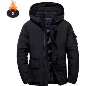 Livano Skipak - SkiBroek - Skijas - Ski Suit - Wintersport - Heren - Winter - Warm Fleece - Zwart - Maat XS