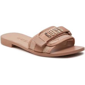 Damesslippers Guess Elyze3 slip-on beige elegant comfortabel 35 EU