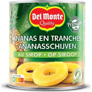 Del Monte Ananasschijven op siroop 6 blikken x 836 gram