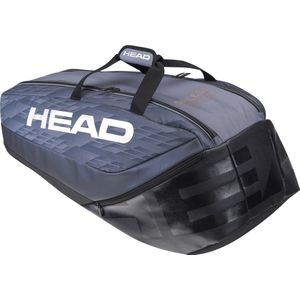 HEAD Tennistas Core 9R Supercombi Antraciet Zwart Wit