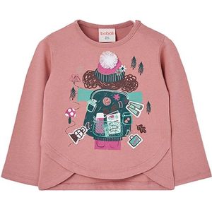 Boboli Knit T-shirt Met Lange Mouwen Roze 24 Months Jongens,Meisjes
