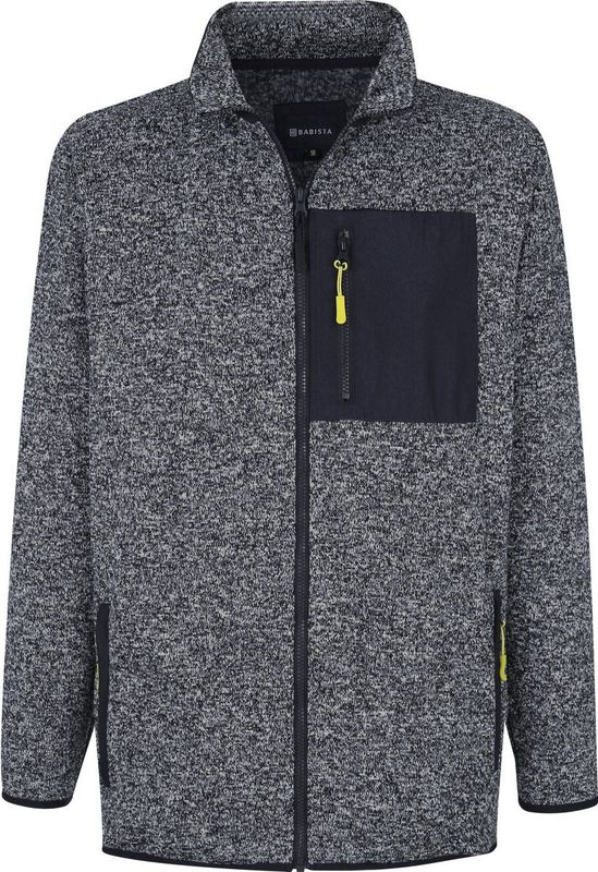 Babista - Gebreid Fleece Vest - Grijs