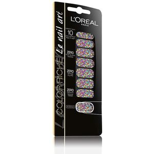 L'Oreal Paris Color Riche Nail Art 029 Ms Pop Confetti - Nagelstickers