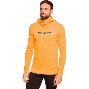 Trangoworld - Tromso Hoodie - Oranje - Snel Droogend - Licht en Comfortabel