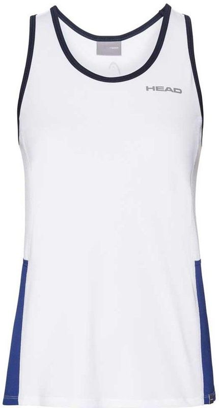 Head - Racket Club - Mouwloos T-shirt - Wit - Vrouw