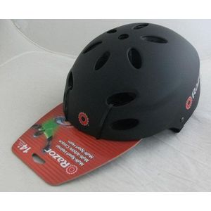 Razor Volwassenen Skatehelm - Maat L - Mat Zwart