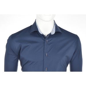 Eden Valley regular fit blauw