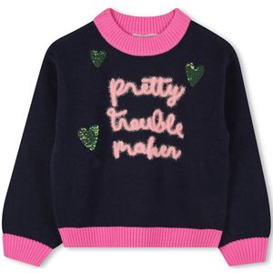 Billieblush - U21378 - Trui - Blauw - Meisjes