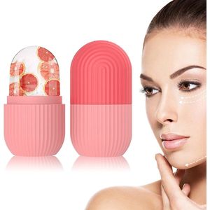 Gekoelde Gezichtsmassageroller | Verbetert gezichtscontouren | Anti-aging & rimpelvermindering | Donkere kringen | Hypoallergeen & Natuurlijk