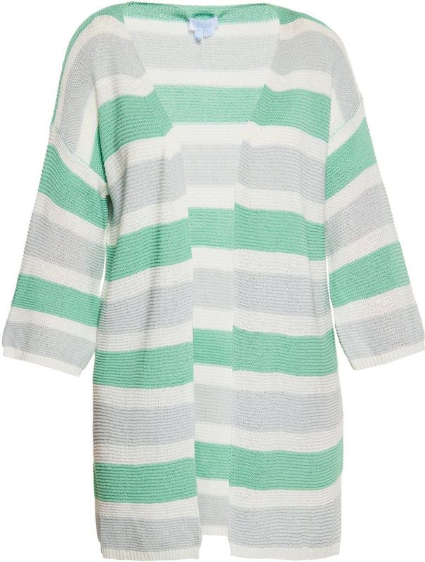 usha - Cardigan - Gestreept - Lang - Driekwart Mouwen