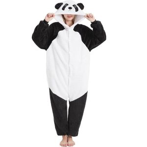 Dames Eendelige Pyjama voor Winter - Fleece Jumpsuit met Capuchon