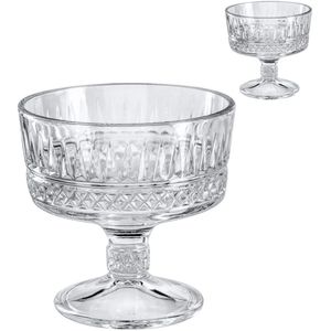 Paşabahçe Elysia - Ijs Schaal - Kristal - Set van 2 stuks - Ijs Coupe- 245 ml