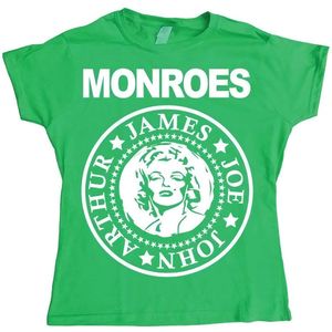 Marilyn Monroe Damen Girly T-Shirt SH-5-15139-H10-5 Green-S
