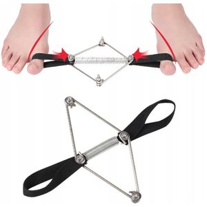 Hallux Valgus Oefenapparaat met Stalen Veer - Professionele Correctie