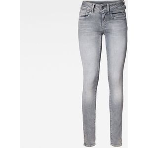 G-STAR Lynn Mid Waist Skinny Jeans - Dames - Faded Industrial Grey - W31 X L30