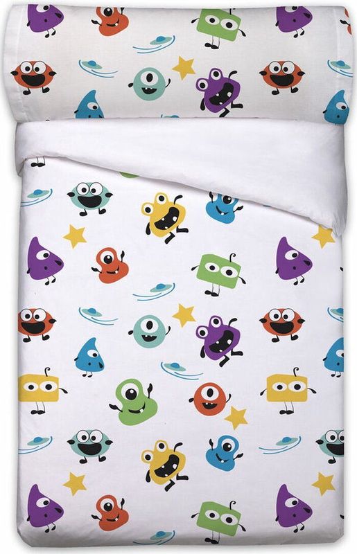 Dekbedovertrek - Grijs - Katoen - 240x220 cm