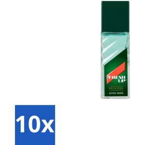 10 x Fresh-Up After Shave Depper 100 ml - Menthol - Hamamelis - Ingegroeide Haren - Glycerine - Huidverzorging