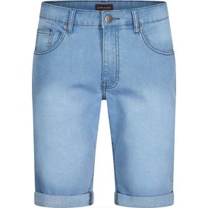 Cappuccino Italia - Heren Shorts Denim Short Light Wash - Blauw - Maat L