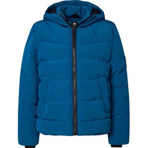 Petrol Industries - Jongens Gevoerde Winterjas - Blauw - Maat 116