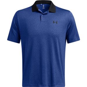 Under Armour Polo Shirt Ua Matchplay Printed Polo Red 432-S (US SM)