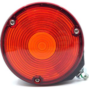 Hella Pablo Knipperlicht - Opbouwlamp - Oranje/Rood - BA15S fitting - zonder gloeilamp - zonder kabel