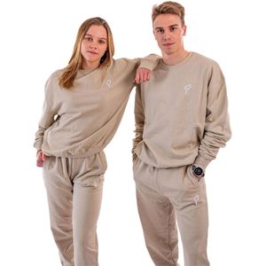 Proma Sports - Relaxed Sweatshirt - Beige - XXS - Unisex - Fitness - Casual - Training - Oversized