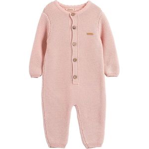 Minora gebreide baby kleding jongens-Unisex boxpakje- Baby kleding meisjes- Maat 74/ 6-9 Maanden-Newborn overalls winter- Baby kleding jongens-Pink-Kraamcadeau - Babyshower Cadeau