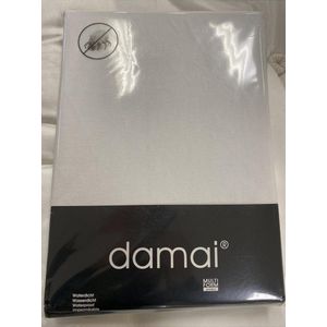 Damai - Waterdicht Hoeslaken - tot 25 cm matrashoogte - Protect flanel/PU - 90 x 200 cm - Wit